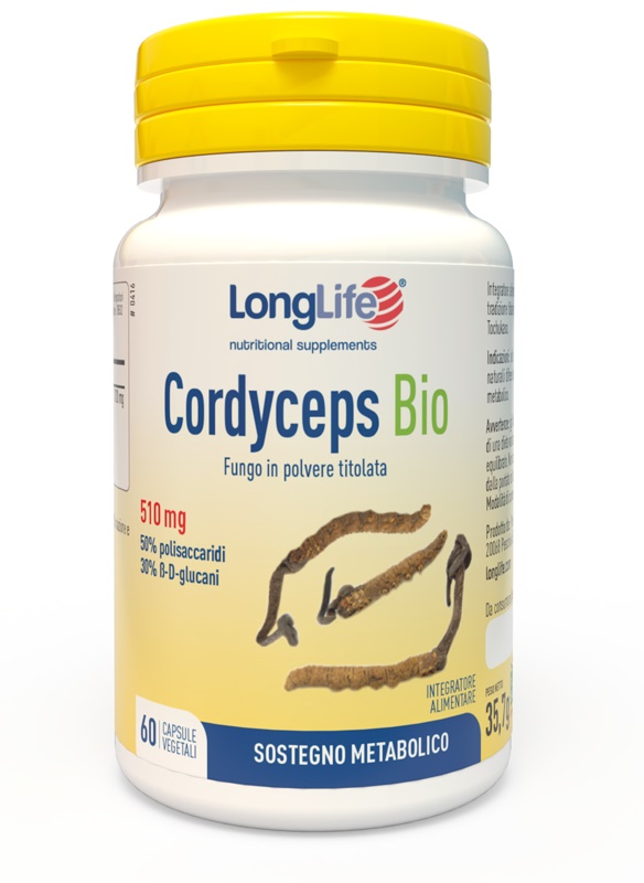 LONGLIFE CORDYCEPS BIO 60 CAPSULE - lepimpinelle.it