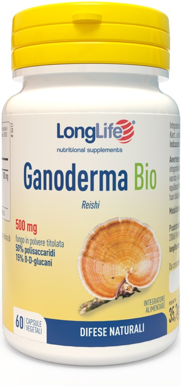 LONGLIFE GANODERMA BIO 60 CAPSULE - lepimpinelle.it