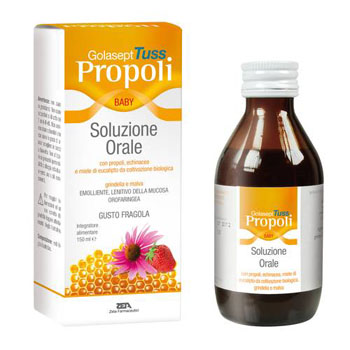 GOLASEPT TUSS PROPOLI BABY SOLUZIONE ORALE 150 ML - lepimpinelle.it