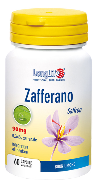 LONGLIFE ZAFFERANO 60 CAPSULE VEGETALI - lepimpinelle.it
