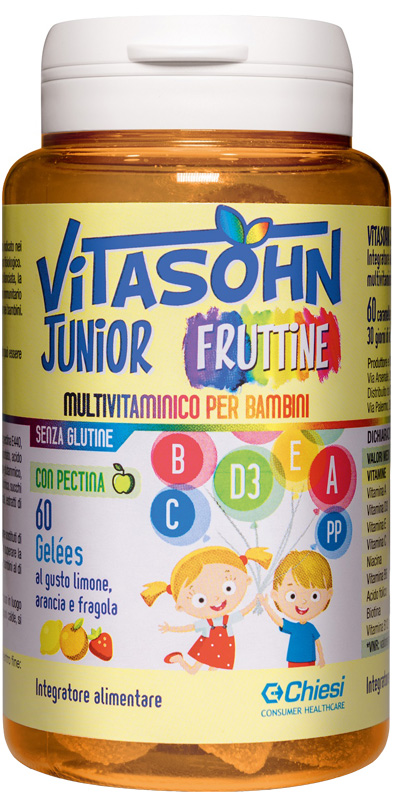 VITASOHN JUNIOR FRUTTINE 60 CARAMELLE - lepimpinelle.it