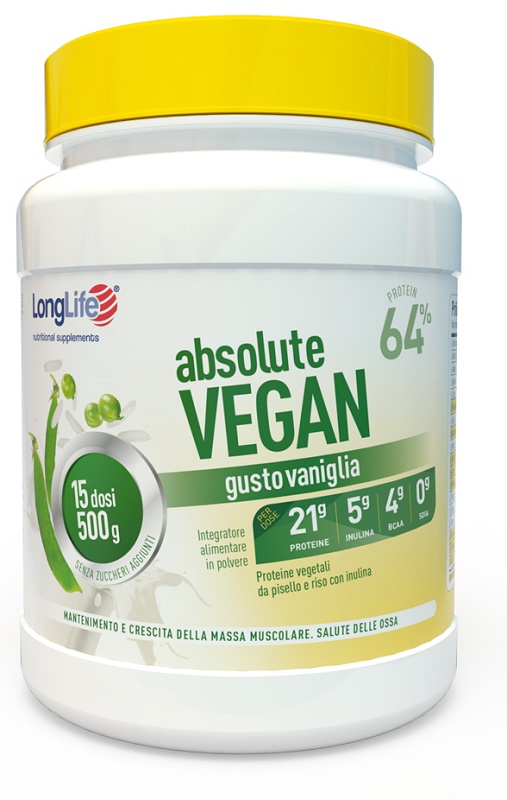 LONGLIFE ABSOLUTE VEGAN 500 G - lepimpinelle.it