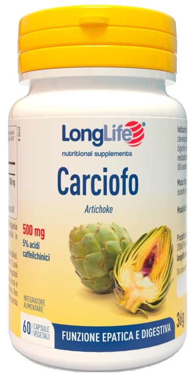 LONGLIFE CARCIOFO 60 CAPSULE VEGETALI - lepimpinelle.it