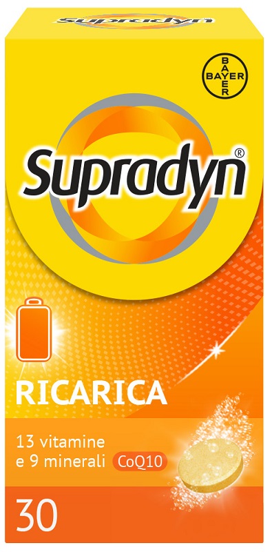 SUPRADYN RICARICA EFFERVESCENTI 30 COMPRESSE - lepimpinelle.it