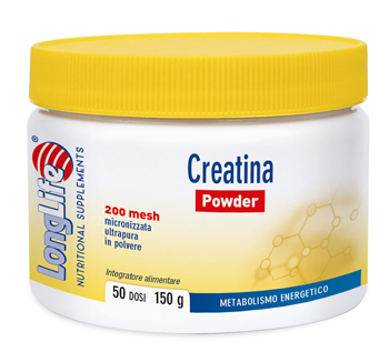 LONGLIFE CREATINA POWDER 150 G - lepimpinelle.it