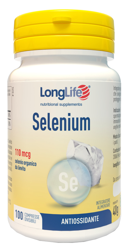 LONGLIFE SELENIUM 100 COMPRESSE DIVISIBILI - lepimpinelle.it
