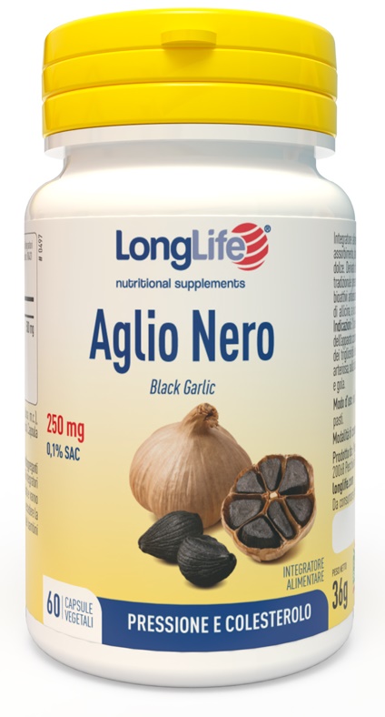 LONGLIFE AGLIO NERO 60 CAPSULE VEGETALI - lepimpinelle.it