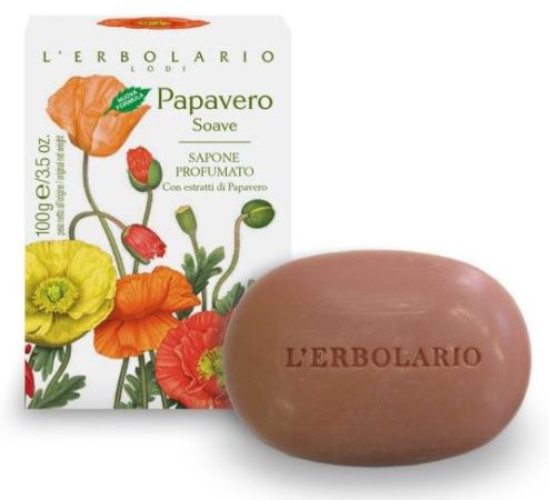 PAPAVERO SOAVE SAPONE PROFUMATO 100 G - lepimpinelle.it