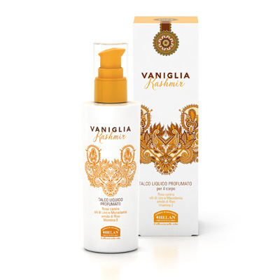VANIGLIA KASHMIR TALCO LIQUIDO PROFUMATO 200 ML - lepimpinelle.it