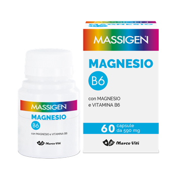 MASSIGEN MAGNESIO B6 60 CAPSULE - lepimpinelle.it