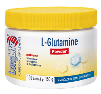 LONGLIFE L-GLUTAMINE POWDER 150 G - lepimpinelle.it