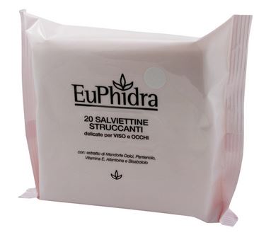 EUPHIDRA SALVIETTINE STRUCCANTI 20 PEZZI - lepimpinelle.it