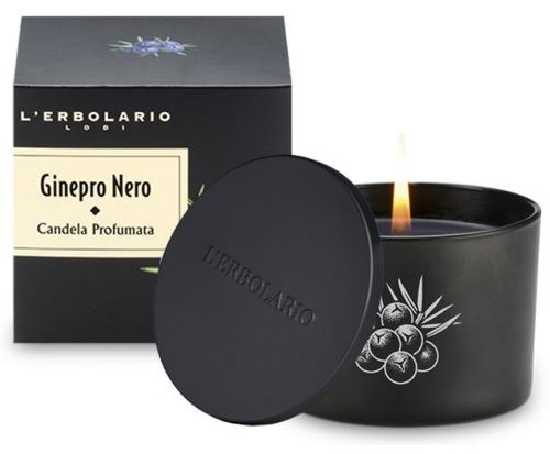 GINEPRO NERO CANDELA CON COPERCHIO EDIZIONE LIMITATA 28 ORE - lepimpinelle.it