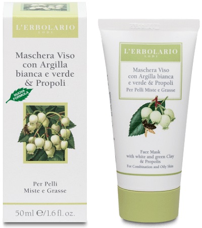 MASCHERA VISO ARGILLA E PROPOLI 50 ML - lepimpinelle.it
