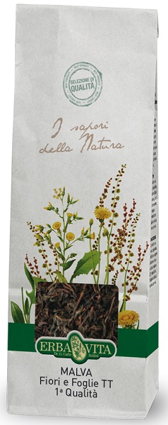 MALVA TAGLIO TISANA 1 QUALITA' FIORI E FOGLIE - lepimpinelle.it