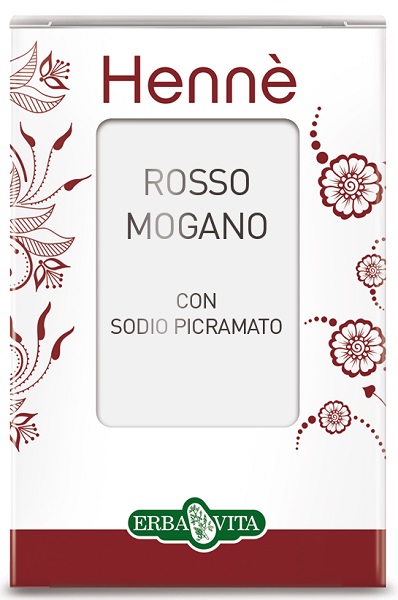 HENNE COLORANTE CAPELLI ROSSO MOGANO 100 G - lepimpinelle.it