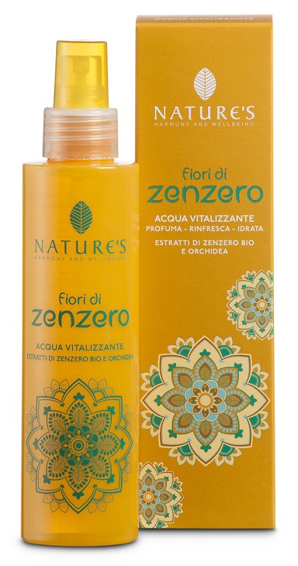 NATURE'S FIORI DI ZENZERO ACQUA VITALIZZANTE 150 ML - lepimpinelle.it