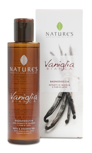 NATURE'S VANIGLIA BIANCA BAGNODOCCIA 200 ML - lepimpinelle.it