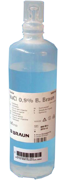 SOLUZIONE FISIOLOGICA 0,9% SODIO CLORURO 500 ML NON INIETTABILE - lepimpinelle.it