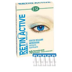 ESI RETIN ACTIVE MIRTILLO GOCCE OCULARI 10 FLACONCINI MONODOSE DA 0,5 ML - lepimpinelle.it