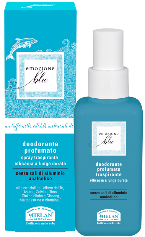 EMOZIONE BLU DEODORANTE PROFUMATO TRASPIRANTE SPRAY 100 ML - lepimpinelle.it