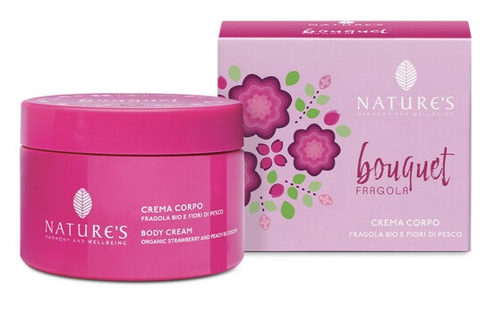 NATURE'S BOUQUET FRAGOLA CREMA CORPO 200 ML - lepimpinelle.it