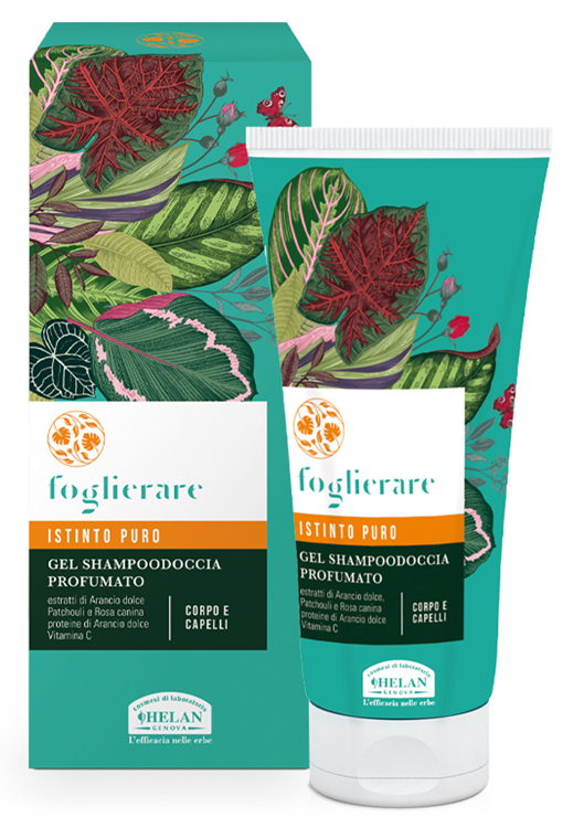 FOGLIERARE ISTINTO PURO GEL SHAMPOO DOCCIA PROFUMATO 200 ML - lepimpinelle.it