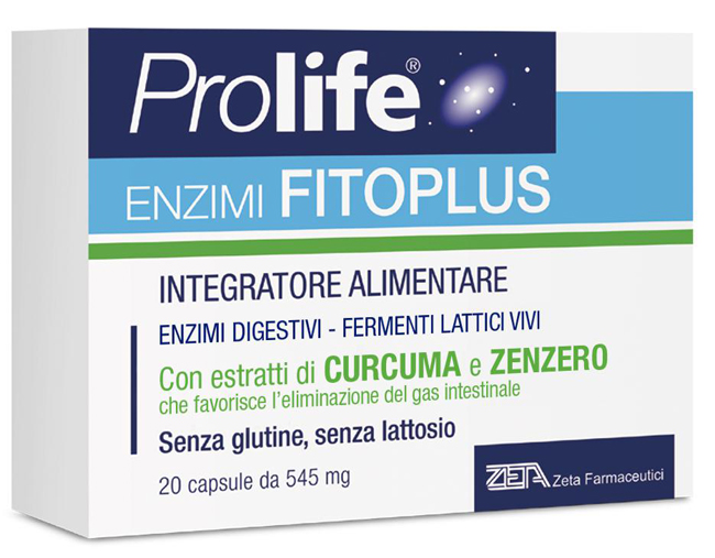 PROLIFE ENZIMI FITOPLUS 20 CAPSULE - lepimpinelle.it
