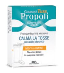 GOLASEPT TUSS PROPOLI CPR TOSSE DISPOSITIVO MEDICO COMPRESSE MASTICABILI ALLA PROPOLI IN ASTUCCIO - lepimpinelle.it