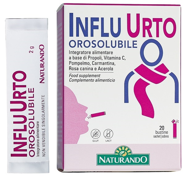 INFLU URTO OROSOLUBILE 20 BUSTINE DA 2 G - lepimpinelle.it