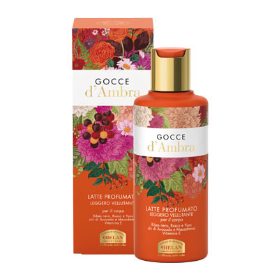 GOCCE D'AMBRA LATTE PROFUMATO 200 ML - lepimpinelle.it