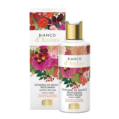 BIANCO D'AMBRA SCHIUMA DA BAGNO PROFUMATA 200 ML - lepimpinelle.it