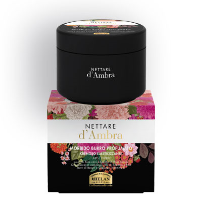 NETTARE D'AMBRA MORBIDO BURRO PROFUMATO 200 ML - lepimpinelle.it