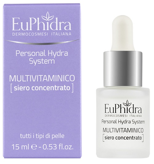 EUPHIDRA PERSONAL HYDRA SYSTEM MULTIVIT SIERO CONCENTRATO 15 ML - lepimpinelle.it