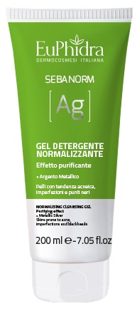EUPHIDRA SEBANORM AG GEL DETERGENTE 200 ML - lepimpinelle.it