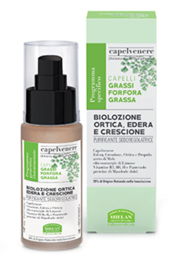 CAPELVENERE BIOLOZIONE ORTICA EDERA E CRESCIONE 30 ML - lepimpinelle.it