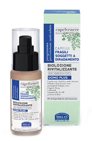 CAPELVENERE BIOLOZIONE RIVITALIZZANTE PLUS UOMO 30 ML - lepimpinelle.it
