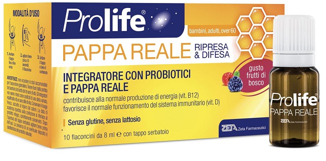 PROLIFE PAPPA REALE 10 FLACONI DA 8 ML - lepimpinelle.it