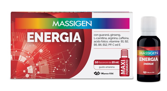 MASSIGEN ENERGIA 10 FLACONI DA 25 ML - lepimpinelle.it