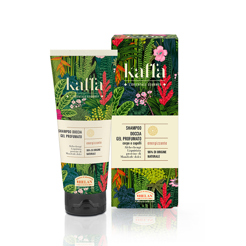 HELAN KAFFA SHAMPOO DOCCIA GEL PROFUMATO 200 ML - lepimpinelle.it