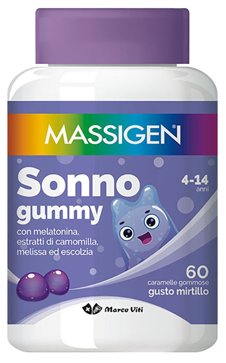 MASSIGEN SONNO GUMMY 60 CARAMELLE - lepimpinelle.it