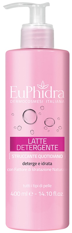EUPHIDRA LATTE DETERGENTE STRUCCANTE QUOTIDIANO 400 ML - lepimpinelle.it