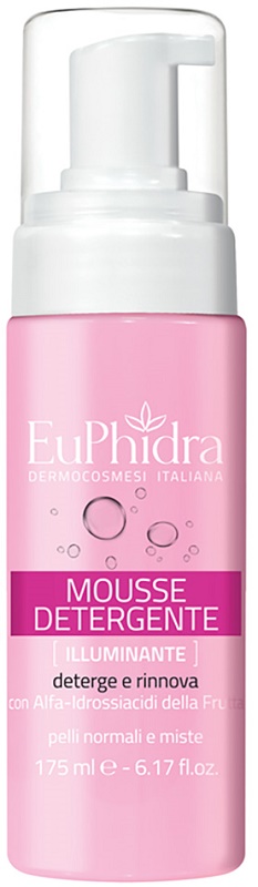 EUPHIDRA MOUSSE DETERGENTE ILLUMINANTE 175 ML - lepimpinelle.it