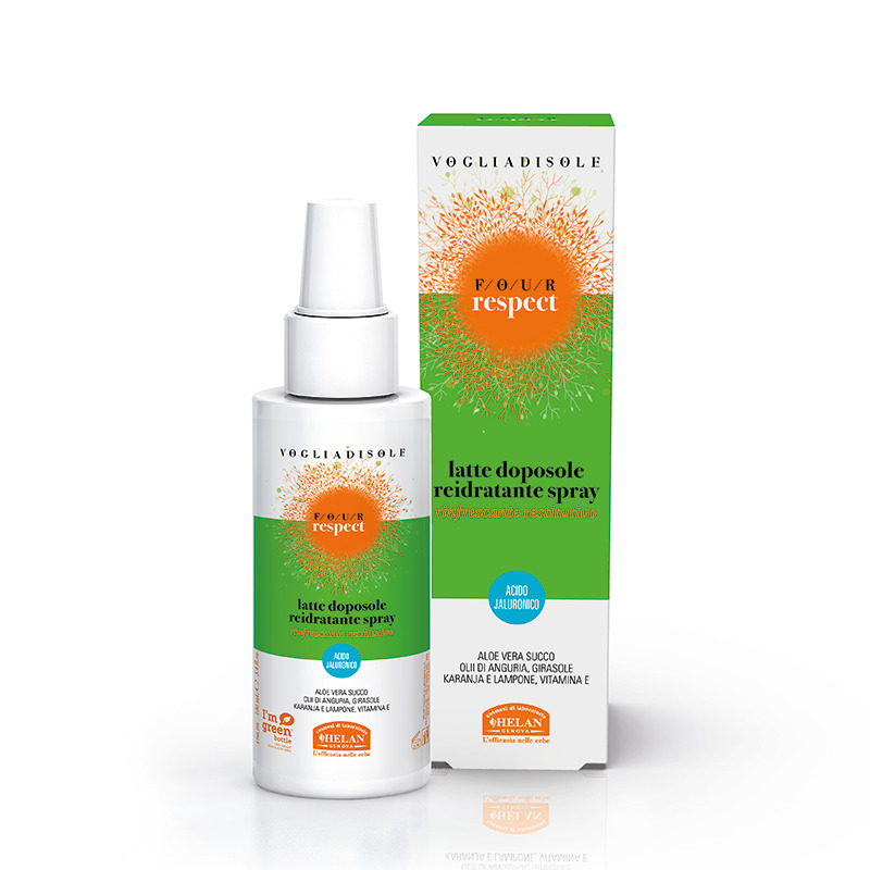 VOGLIADISOLE FOUR RESPECT DOPOSOLE LATTE SPRAY CORPO 100 ML - lepimpinelle.it
