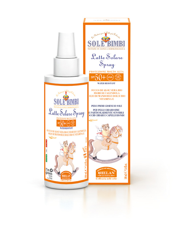 SOLE BIMBI LATTE SOLARE SPRAY SPF50+ 100 ML - lepimpinelle.it