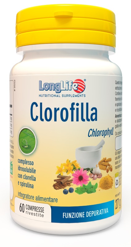 LONGLIFE CLOROFILLA 60 COMPRESSE RIVESTITE - lepimpinelle.it