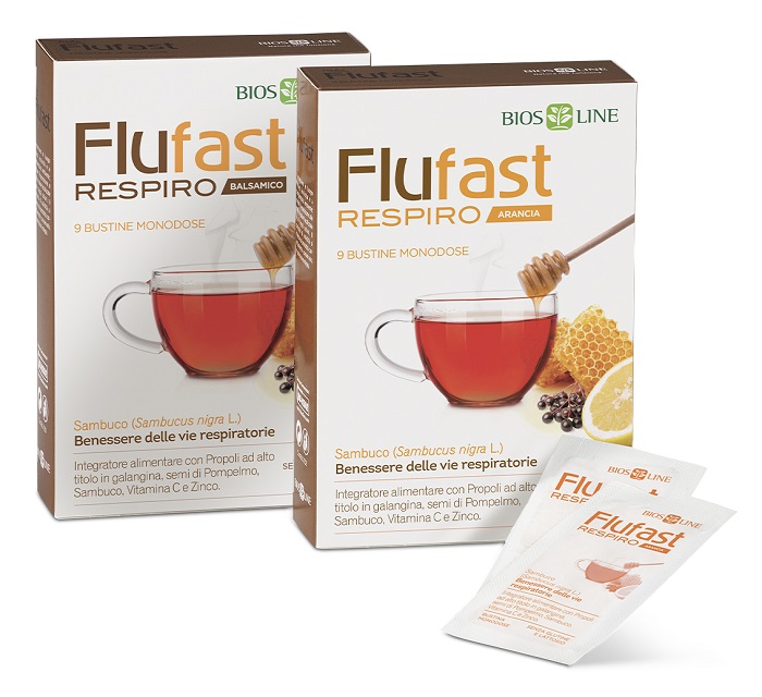 APIX PROPOLI FLUFAST RESPIRO ARANCIA 9 BUSTE BIOSLINE - lepimpinelle.it