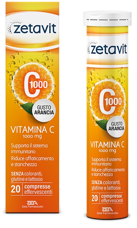ZETAVIT C1000 20 COMPRESSE EFFERVESCENTI - lepimpinelle.it