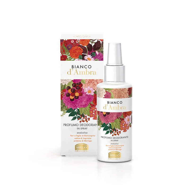 BIANCO D'AMBRA PROFUMO DEODORANTE SPRAY ANALCOLICO 100 ML - lepimpinelle.it