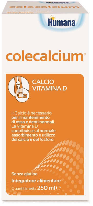 HUMANA COLECALCIUM 250 ML - lepimpinelle.it